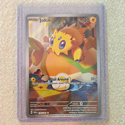 The Pokemon Company Joltik 196/182 SV04 Paradox Rift Illustration Rare Holo ENG - Image 1
