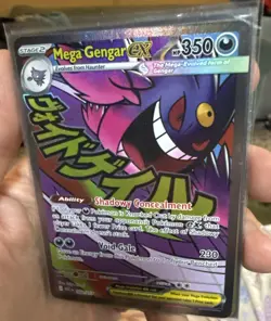 Pokemon TCG Mega Gengar EX 269/217 Mega Attack Rare Ascended Heroes English NM - Image 1
