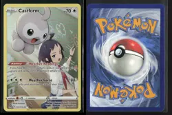 Castform TG11/TG30 Holo Lost Origin Trainer Gallery Pokemon NM/M - Image 3