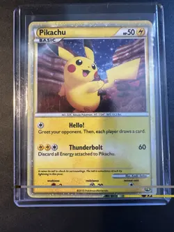 Pokemon Pikachu World Collection 2010 PW English Set of 9 and Booklet - Image 5