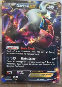 Pokemon Darkrai Ultra Rare BW Era Lot Flareon Vaporeon Glaceon Holo Vintage - Image 2