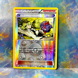 Pokemon TCG N Supporter Trainer 105/124 Fates Collide Reverse Holo - Image 1