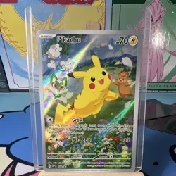 Pokemon TCG Pikachu 088 SVP Scarlet & Violet Promo Holo EN 2024 70HP - Image 1