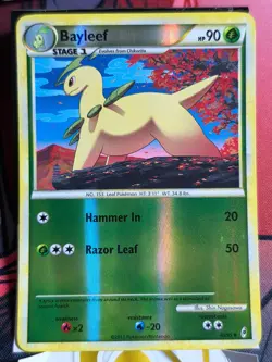 Bayleef 40/95 Uncommon Call of Legends Pokemon Reverse Holo Moderately Played - Image 1