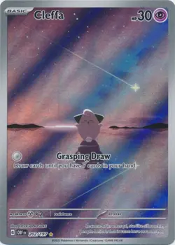 1x Cleffa - 202/197 - Illustration Rare OBF Obsidian Flames Pokemon Near Mint - Image 1