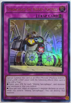 Yugioh Stronghold the Hidden Fortress MP25-EN201 Ultra Rare 1st Edition - Image 1