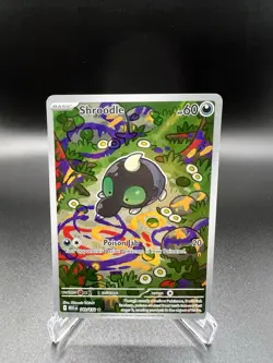 Pokemon Shroodle 149/132 Me01 Mega Evolution Full Art Holo Illustration Rare ENG - Image 1