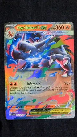 Mega Charizard X ex - 013/094 ME02: Phantasmal Flames [PFL - 013/094] Pokemon - Image 1