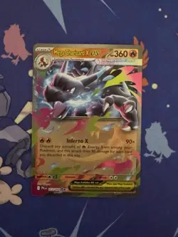 The Pokemon Company Mega Charizard X EX 013/094 Phantasmal Flames Full Art Holo - Image 1