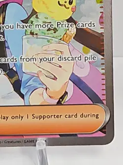 Rosa’s Encouragement 123/088 SIR Special illustration Rare Pokemon TCG NM - Image 4