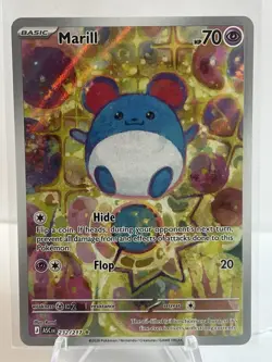 Marill 232/217 Ascended Heroes Pokemon TCG Illustration Rare - Image 1
