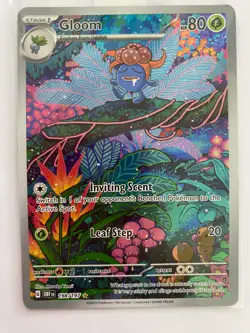 Gloom 198/197 Illustration Rare Obsidian Flames Pokemon Holo NM/M - Image 1