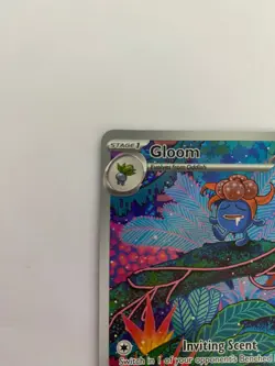 Gloom 198/197 Illustration Rare Obsidian Flames Pokemon Holo NM/M - Image 3