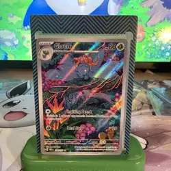 Pokemon Gloom 198/197 Obsidian Flames Illustration Rare NM Full Art Holo - Image 1