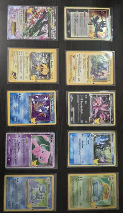 Pokemon TCG 25th Anniversary Celebrations 10 Card Lot - Image 1