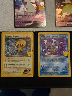 Pokemon 25th Anniversary Celebrations Card Lot 10 cards - Image 3