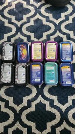 Pokemon TCG Mini Tin Lot of 10, 60-Card Capacity, Pikachu Mewtwo & More - Image 4