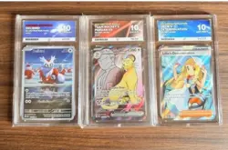 Pokemon TCG Graded Card Bundle All Ace 10 S Gem Mint Under Comps Job Lot - Image 1