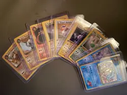 Pokemon TCG 10-Card Mixed Lot 1st Ed Dark Dugtrio Dark Machoke + More - Image 1