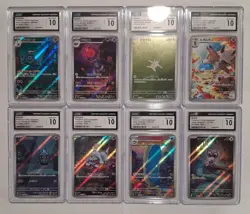 Pokemon Card Lot - 8 CGC Gem Mint 10s - Image 1