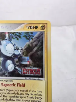 2007 Pokemon Ex Power Keepers Stamped Magneton 16/108 Holo Card - Image 3