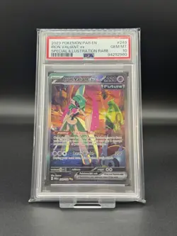 Iron Valiant Ex 249/182 PSA 10 Paradox Rift Pokemon Card - Image 1