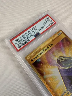 Suspicious Food Tin 080/073 2020 Champs Path Pokemon Card, Psa 10 - Image 2