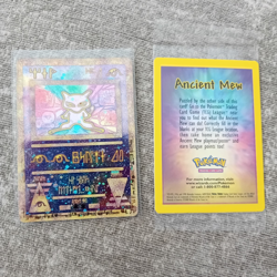 Nintendo Pokemon TCG Ancient Mew Holo Promo League 1999 2-Card Lot EN - Image 1