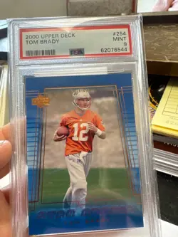 2000 UD #254 TOM BRADY ROOKIE RC PSA 9 eBay authentication - Image 1