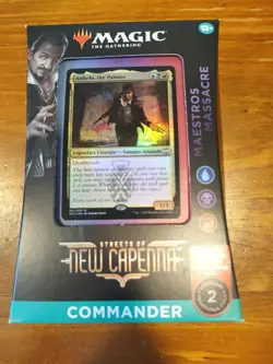 Maestros Massacre Streets of New Capenna Commander Deck New/Sealed 195166121468 - Image 1