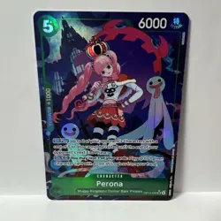 One Piece Card Game Perona SP OP14-033 SR Alt Art Special Foil - Image 1