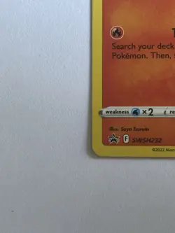 Pokemon TCG Card Charmander SWSH232 Black Star Promo Holo Near Mint - Image 5