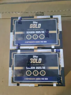 1x Topps UCC Gold Season 2025/26 Hobby Box - Confirmed Order. Brand New Sealed✅ - Image 1