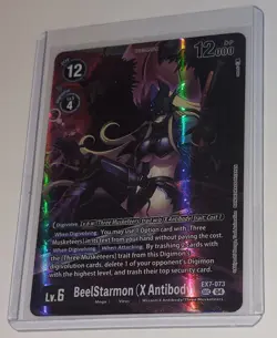 3 Card Lot of (Private Listing) BeelStarmon (X Antibody) EX7-073 SEC - Image 1