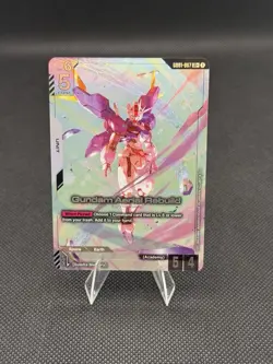 Gundam Card Game Gundam Aerial GD01-067 LR+ GD01 Newtype Rising English - Image 1