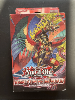 YU-GI-OH STRUCTURE DECK - ASSALTO DEI RE DEL FUOCO (ITA) Sealed - Image 1