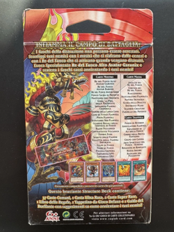 YU-GI-OH STRUCTURE DECK - ASSALTO DEI RE DEL FUOCO (ITA) Sealed - Image 2