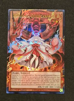 Yu Gi Oh Kurikara Divincarnate RA05-EN147 Rarity Collection 5 1st Ed Overframe - Image 1