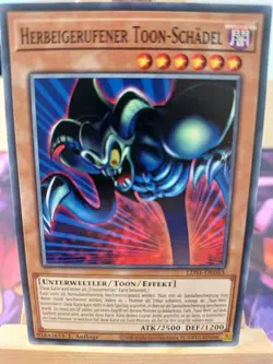 Herbeigerufener Toon-Schadel LDS1-DE055 Common Deutsch NM YUGIOH - Image 1