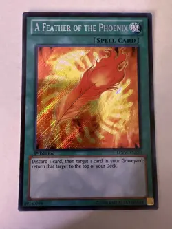 Yugioh - A Feather of the Phoenix - Secret - 1st - LCYW-EN280 - NM - Image 1