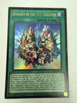 Yugioh - Hideout in the Sky, Coulomb - Ultra - 1st - CORI-EN050 - NM - Image 1