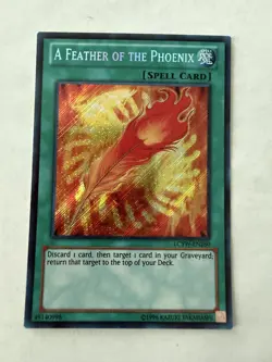Yugioh - A Feather of the Phoenix - Secret - Unlimited - LCYW-EN280 - NM - Image 1