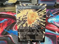 MTG: Final Fantasy Aettir and Priwen Borderless 0350 Non-foil Mythic NM FIN EN - Image 1