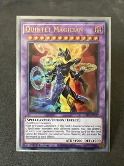 Quintet Magician GFP2-EN127 Ultra Rare 1st Edition Near Mint Yugioh - Image 1