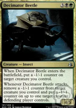 Decimator Beetle 197 UC Amonkhet Magic: The Gathering NM/M - Image 2
