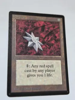 MTG Beta Iron Star Nrmt - Image 1