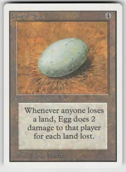 Dingus Egg Unlimited Edition Rare MAGIC: THE GATHERING - Image 1