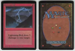 Lightning Bolt Beta Edition Common MAGIC: THE GATHERING - Image 3