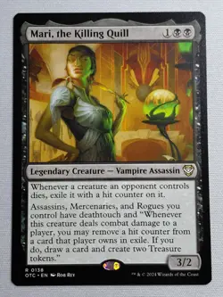 Mari, The Killing Quill Commander: Outlaws Of Thunder Junction Regular - Image 1