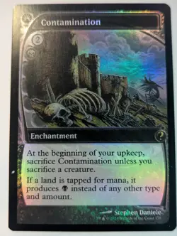 Contamination (Future Sight) Foil MTG Magic Mystery Booster 2 English NM-Mint - Image 1
